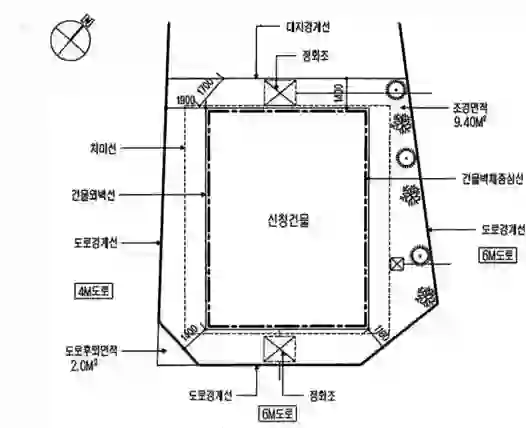 이화빌라 배치도 이미지